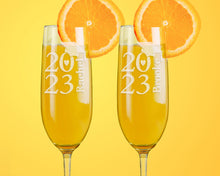 Class of 2024 Graduation Champagne Flute - Gifts for Women Men | College Dorm Room Decor | Gift Cap Graduate Toast for her Personalized