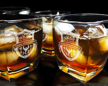 Engraved Whisky Glass Custom Logo Design for Bars, Pubs, Restaurants, Christmas Office Party Favors Clients, Employees, or Corporate Gifts