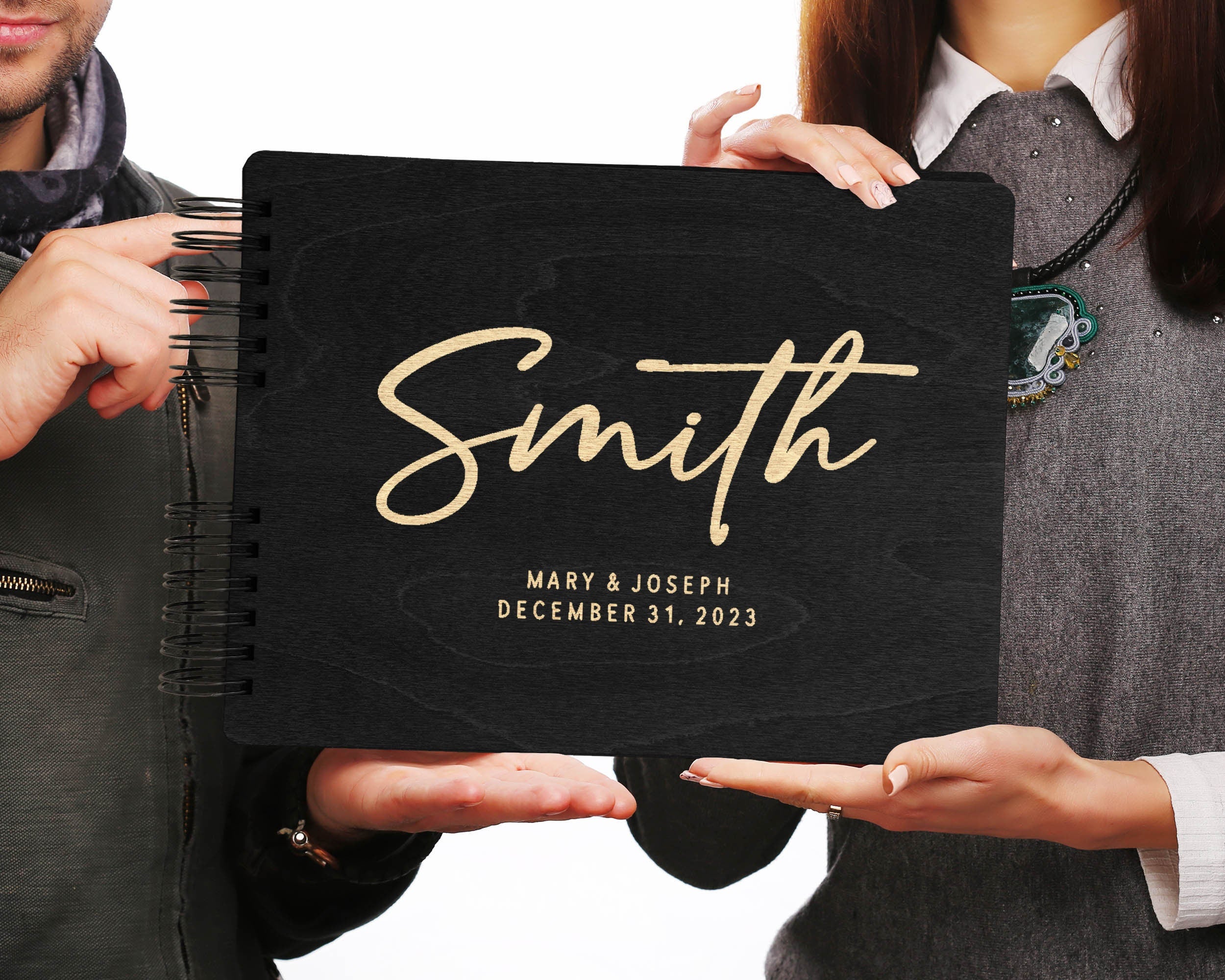 Personalized Wedding Photo Guest Book | Boho Bridal Shower Decor | Instax Album | Photo Booth Sign-In | Photobooth Memories Collection