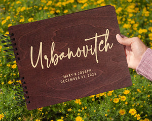 Personalized Wedding Photo Guest Book | Boho Bridal Shower Decor | Instax Album | Photo Booth Sign-In | Photobooth Memories Collection