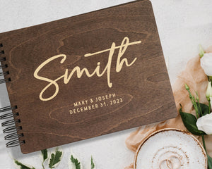 Personalized Wedding Photo Guest Book | Boho Bridal Shower Decor | Instax Album | Photo Booth Sign-In | Photobooth Memories Collection
