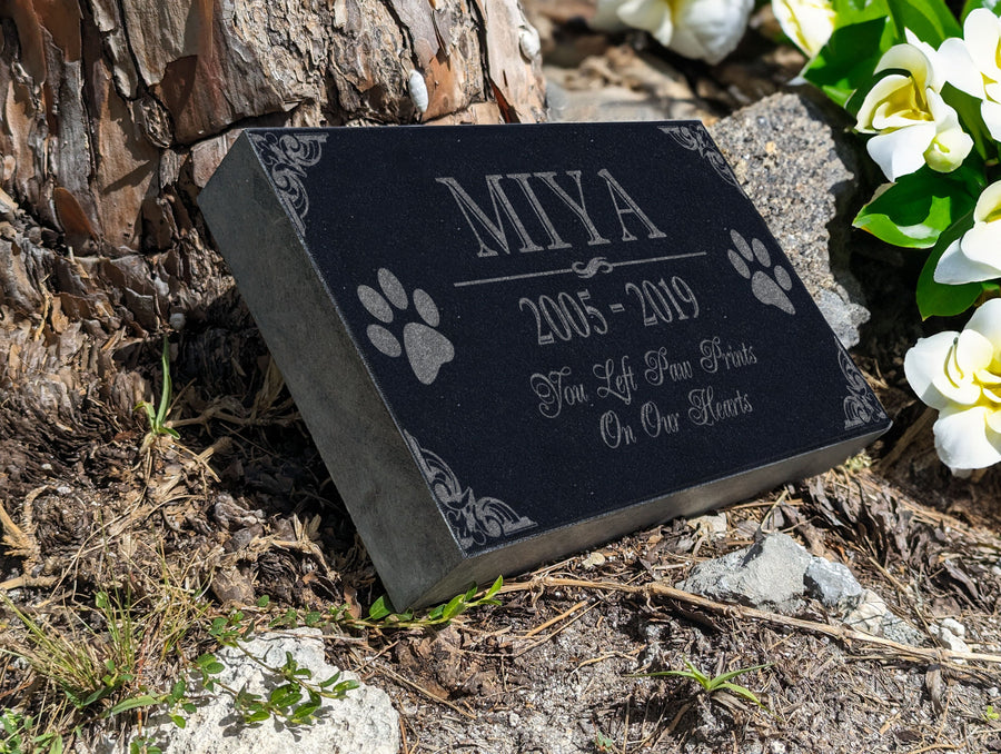 Personalised Pet Memorial Plaque, Ground Stake, Grave Marker For Cemet