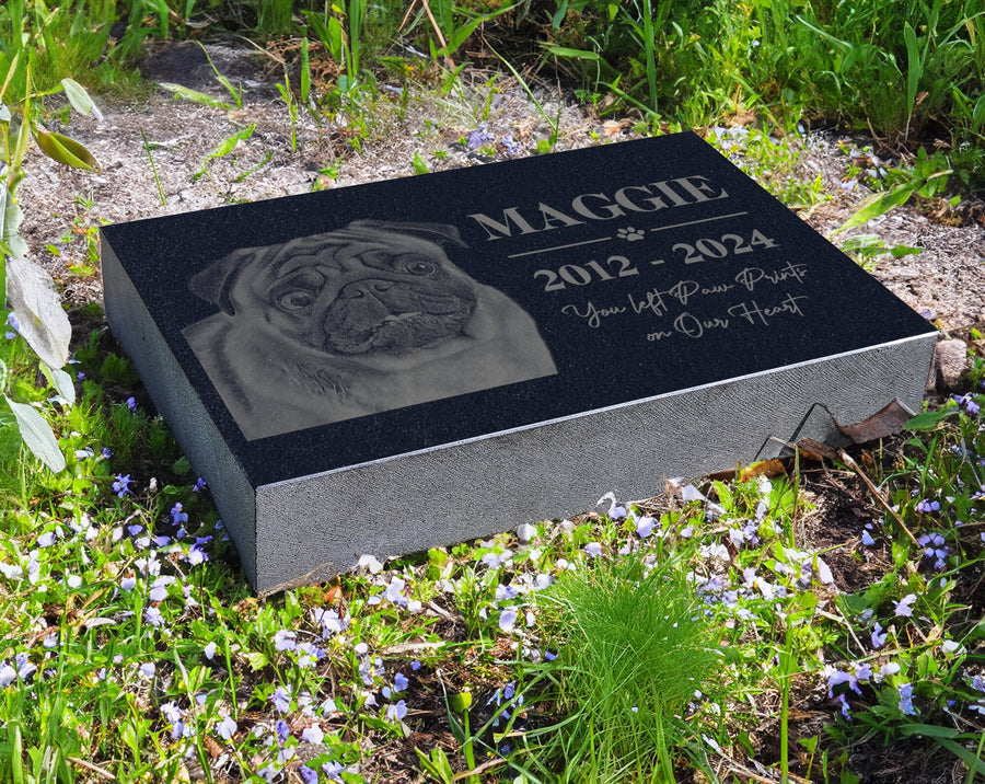 PERSONALIZED Natural Stone Pet Memorial // Engraved Stone // Polished Stone // Grave Marker // Headstone hotsell // Garden Stone // Gift