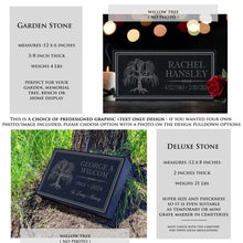 Willow Tree Memorial Tree In Loving Memory Grave Marker