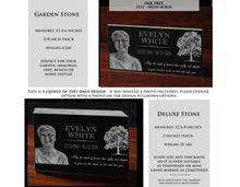 Photo Grave Memorial Picture Granite Engrave Stone