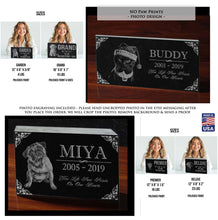 Personalized Memorial Gifts Loss of Pet: Sympathy Stones, Remembrance, Grave Markers for Dog or Cat - A Gift for Men, Women, Kids, Mother
