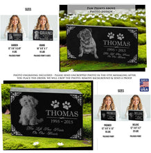 Personalized Memorial Gifts Loss of Pet: Sympathy Stones, Remembrance, Grave Markers for Dog or Cat - A Gift for Men, Women, Kids, Mother