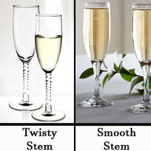 Class of 2024 Graduation Champagne Flute - Gifts for Women Men | College Dorm Room Decor | Gift Cap Graduate Toast for her Personalized