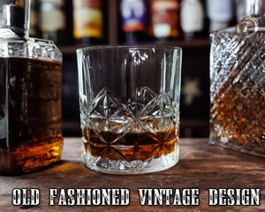Personalized Whiskey Tumbler Glass | Bottom Engraving | Fathers Day | Home Bar | Gifts for Men, Dad, Grandpa | Bourbon Lowball Rock Glasses