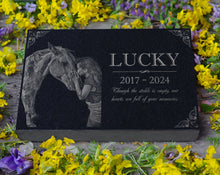 Customizable Granite Pony Horse Memorial: Engraved Headstone w/ Photo, Barn Marker, Burial Plaque Indoor/Outdoor Custom Horse Sympathy Gift