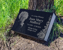 Funeral Tribute Gift - Memorial Service Display - Celebration of Life Keepsake - Cemetery Plot Marker - Gift for Grieving Family - Flowers