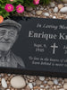 Headstone Grave Marker: Graveyard Headstone | Headstone for grave site | Headstone for Cemetery | Headstone Granite | Headstone w/ Picture