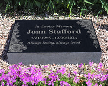Funeral Tribute Gift - Memorial Service Display - Celebration of Life Keepsake - Cemetery Plot Marker - Gift for Grieving Family - Flowers