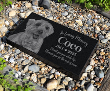 Dog Memorial Gift: Memory Dog Gifts , Pet Tribute, Dog tombstone, Pet Loss Sympathy Gifts, Sympathy Dog Loss Gifts, Losing a Pet Gift Idea