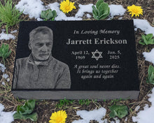 Matzevah Personalized Jewish Grave Marker | Hebrew Yahrzeit Memorial | Star of David Plaque | Shiva Gift | Jewish Monuments | Magen David