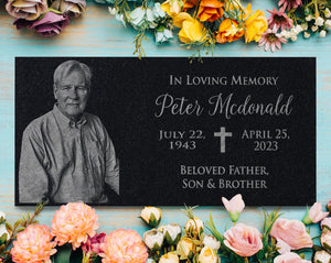 Tombstone Grave Marker, Graveyard Headstone, Memorial Poem, Memorial Monument, Cemetery Headstone, Headstone Design, Garden Memorial Ideas