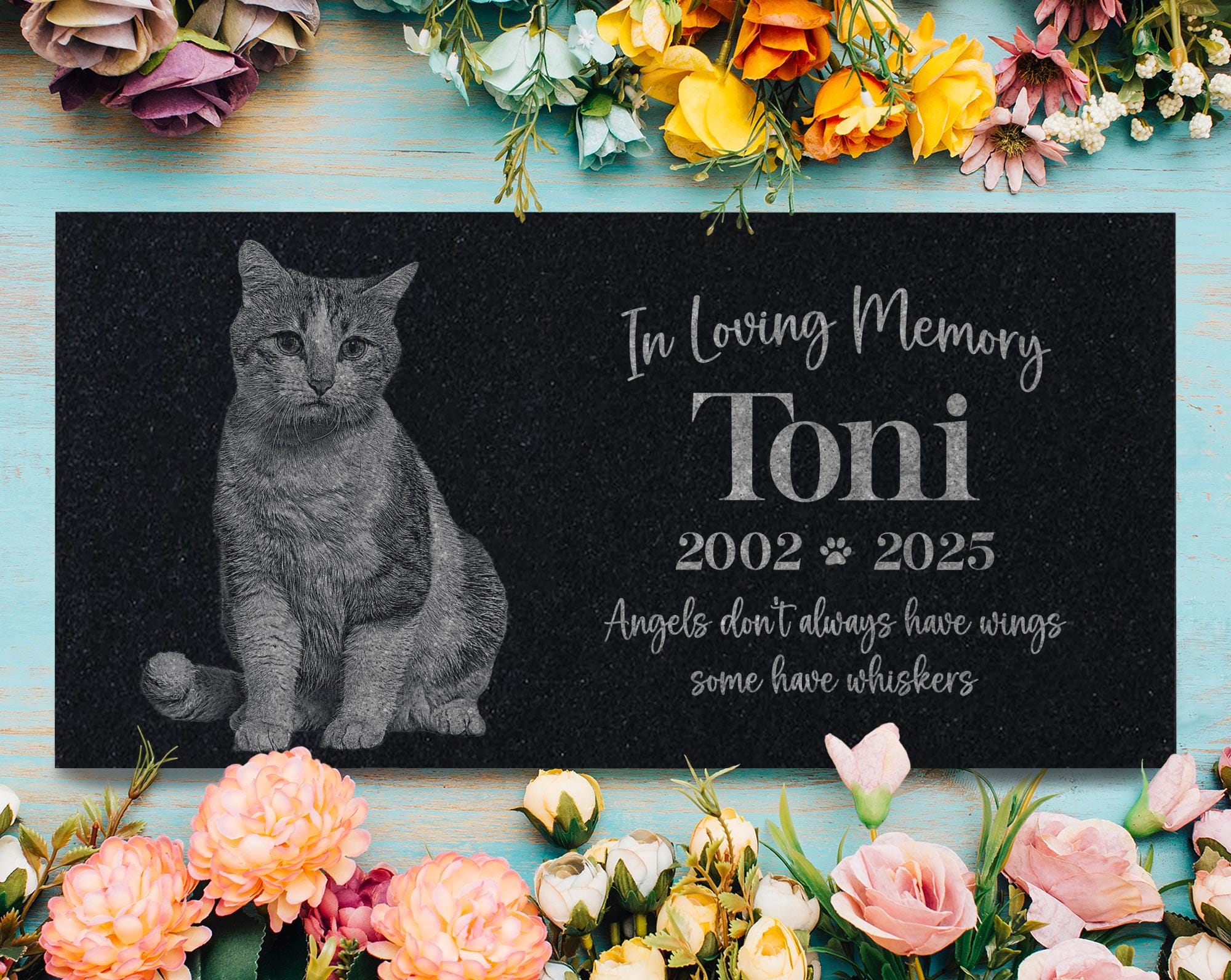 Dog Memorial Gift: Memory Dog Gifts , Pet Tribute, Dog tombstone, Pet Loss Sympathy Gifts, Sympathy Dog Loss Gifts, Losing a Pet Gift Idea