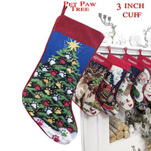 Needlepoint Christmas Stockings Personalized Santa Nutcracker Reindeer Snowman Old World Finished Embroidered Stockings with Names