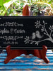 ANNIVERSARY GIFTS Love Birds Wedding Sign | Anniversary Engagement Granite Stone