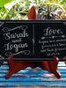 ANNIVERSARY GIFTS Love Quote | Names | Granite Stone Plaque