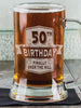 BIRTHDAY GIFTS 50th Birthday FInally over the Hill Funny Gag 16Oz Beer Stein Mug Engraved Father Gift Idea Etched Birthday from Son Daugther Present