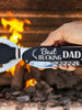 BIRTHDAY GIFTS Best Bucking Dad Personalized Grilling Tools Kit BBQ Custom Grill Set for Dad Papa Fathers Day Country Wedding Father of Groom Barbecue Gift