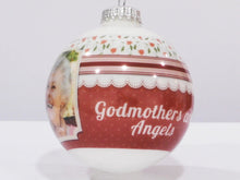 CHRISTMAS ORNAMENTS Beautiful Godmother Ornament - Christmas Photo Ornament Personalized