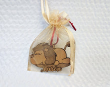 CHRISTMAS ORNAMENTS Custom Lion Christmas Ornament Personalized Gift for Girls Boys Birthday Present Idea Wild Animal Rustic Holiday Decoration Babys First Gift