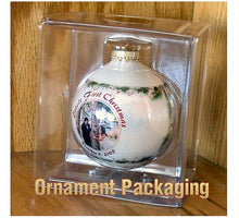 CHRISTMAS ORNAMENTS Cute Baby Pink Design with Personalized  Photo - Baby's First Christmas Ornament