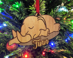 CHRISTMAS ORNAMENTS Elephant Baby Shower Decor for Baby Boy Baby Girl Elephant Lover Themed Birthday Party Baby's First Christmas Ornament Gifts for Sister Mom