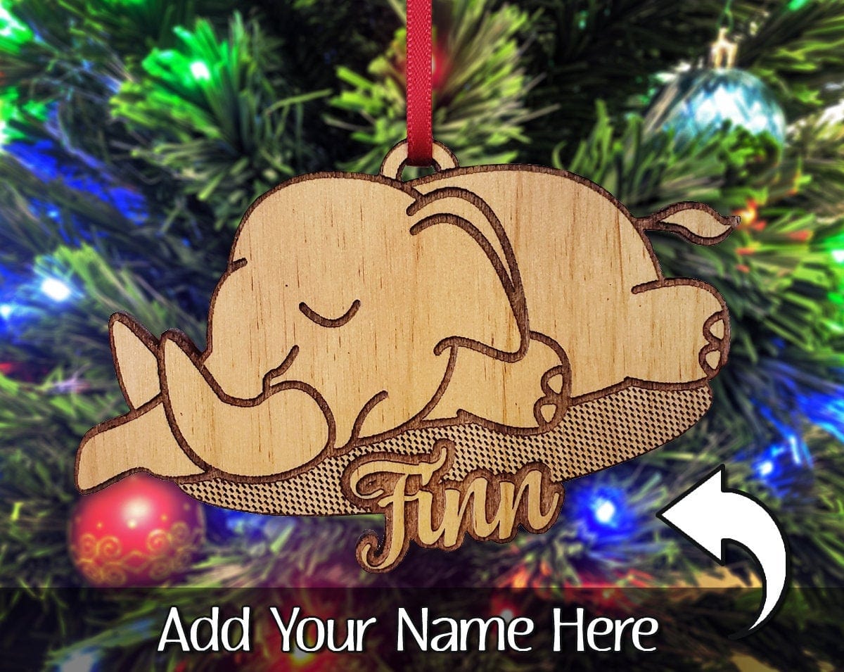 CHRISTMAS ORNAMENTS Elephant Baby Shower Decor for Baby Boy Baby Girl Elephant Lover Themed Birthday Party Baby's First Christmas Ornament Gifts for Sister Mom