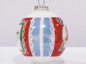 Kids Personalized Christmas Ornament -  Modern Personalized Photo Ornament for Friends & Family