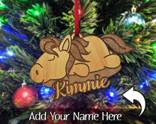 CHRISTMAS ORNAMENTS Rustic Horse Country Western Equestrian Decoration Wooden Animal Horses Charm Christmas Ornament Hanger Custom Etched Gift for Best Friend