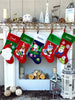 CHRISTMAS STOCKINGS Fishing Santa Christmas Stocking - Personalized