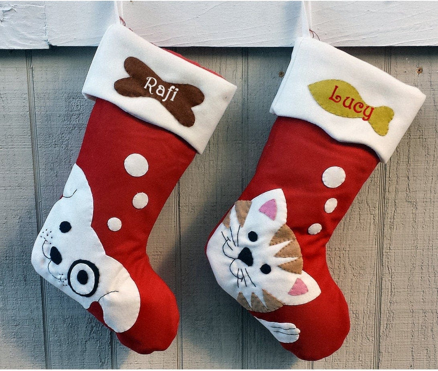 Pet personalized stockings best sale