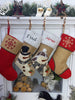 CHRISTMAS STOCKINGS Snowman Burlap and Cozy Knit Stockings Personalized Embroidered or with Cutout Wood Name Tag Christmas Stockings Family Xmas 2022