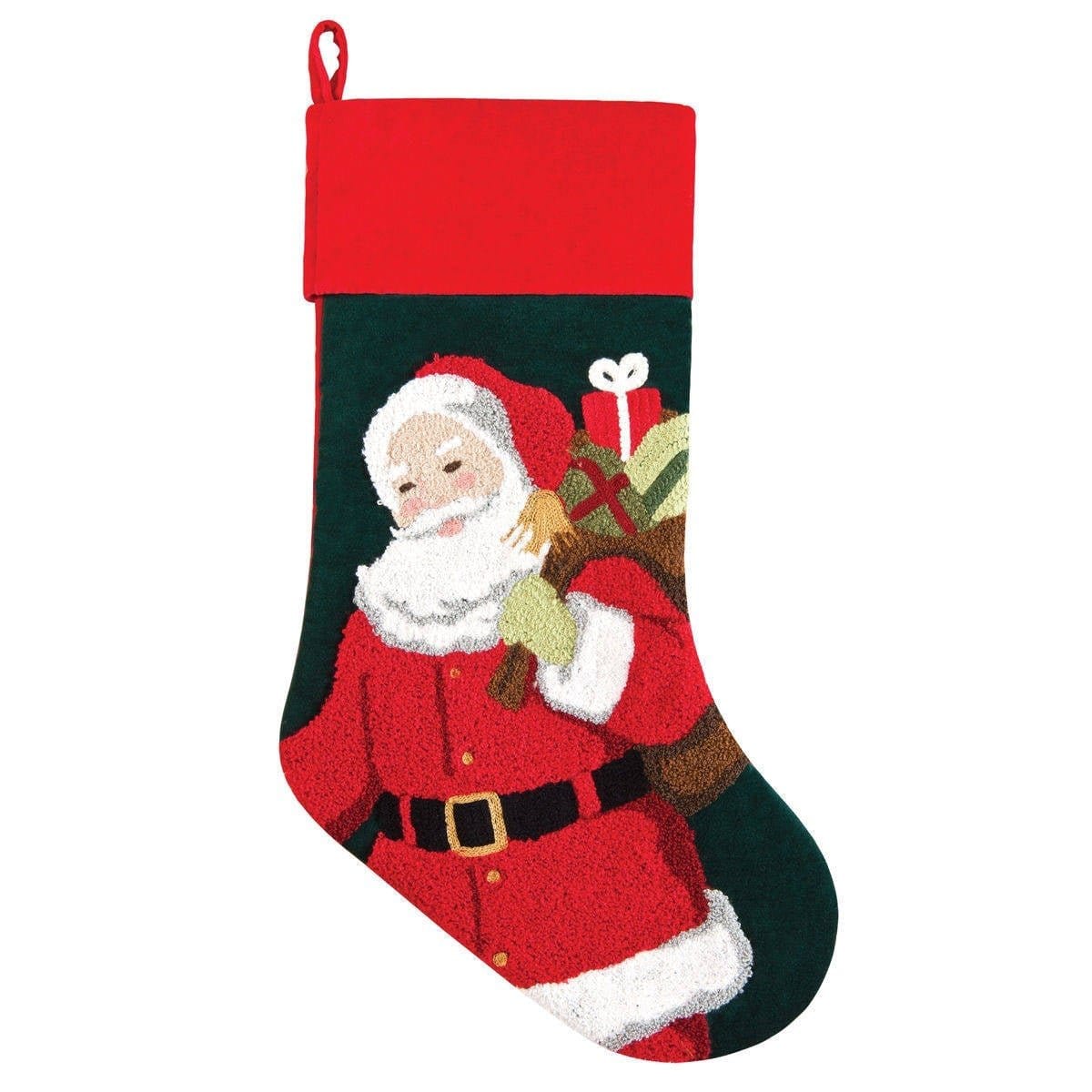 CHRISTMAS STOCKINGS Whimsical Nutcracker or Cute Snowman Tufted Velvet Children's Christmas Stockings Embroidered and Personalized with Names Family Heirloom