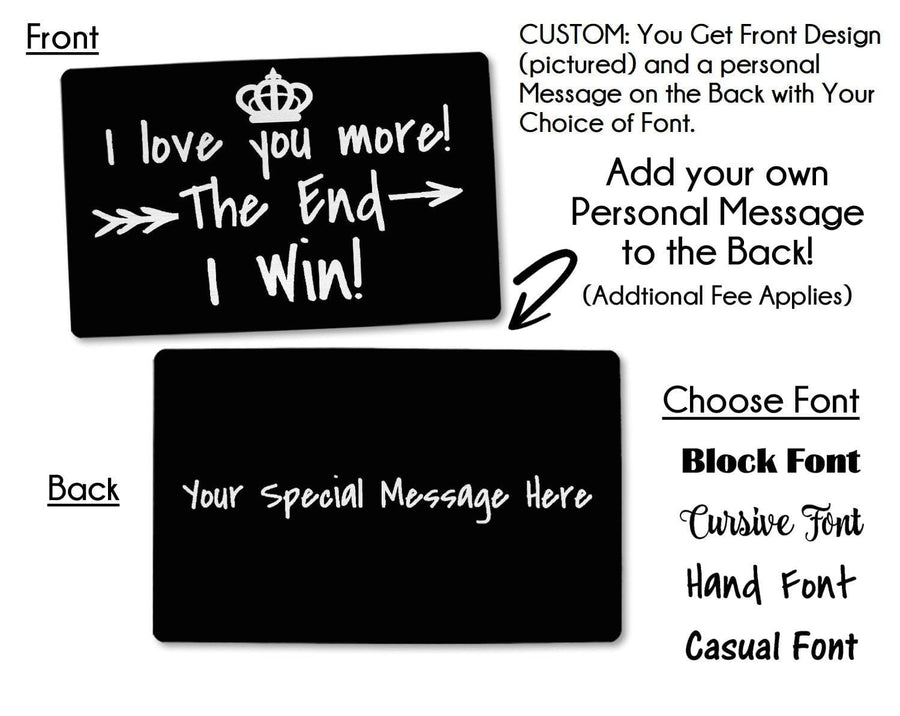 GroomBrideGifts Set Of 2 Wedding Cards, To My Husband/Wife On Our Wedding Day Card