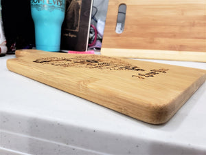 Custom Cutting Boards Eat Drink Be Married Custom Couples Cutting Board Bride Groom Wedding Favor Kitchen Decoration Engraved Anniversary Wife Birthday Home Decor