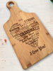 Custom Cutting Boards Grandma Personalized Engraved Bamboo Paddle Cutting Board Nanna Granny Nana Grandparent Gift Birthday Best Ever Anniversary from Grandkids