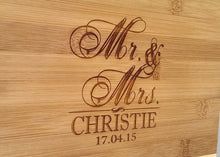 Custom Cutting Boards Mr Mrs Couple Personalized Cutting Board Laser Engraved Bamboo Cutting Board For Wedding Gift Anniversary Gift Couples First Christmas gift