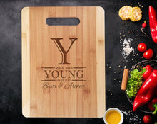 Custom Cutting Boards Newly Engaged Gift Personalize Cutting Board Kitchen Decor Cute Couple We Got Married Mr. and Mrs. Bridal Shower Favors Bride Groom Gifts