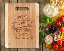 Custom Cutting Boards Personalize Kitchen Cutting Board Funny Gag Tomatoes Quote Mom Birthday Gift from Daughter Mother Day Gift from Son Cute Saying for Wife