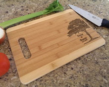Custom Cutting Boards Personalized Tree Design Cutting Board Laser Engraved Bamboo Custom Wood Cutting Board For Wedding Gift Anniversary Gift Christmas Gift