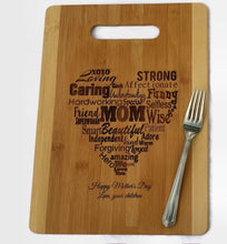 Custom Cutting Boards Personalized We Love You Mom Mothers Day Recipe Engraved Cutting Board Mothers Day Gifts from Kids Gift for Mommy Birthday Gifts Home is Mom