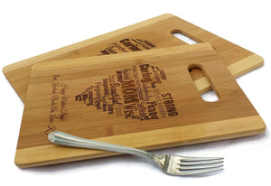 Custom Cutting Boards Personalized We Love You Mom Mothers Day Recipe Engraved Cutting Board Mothers Day Gifts from Kids Gift for Mommy Birthday Gifts Home is Mom