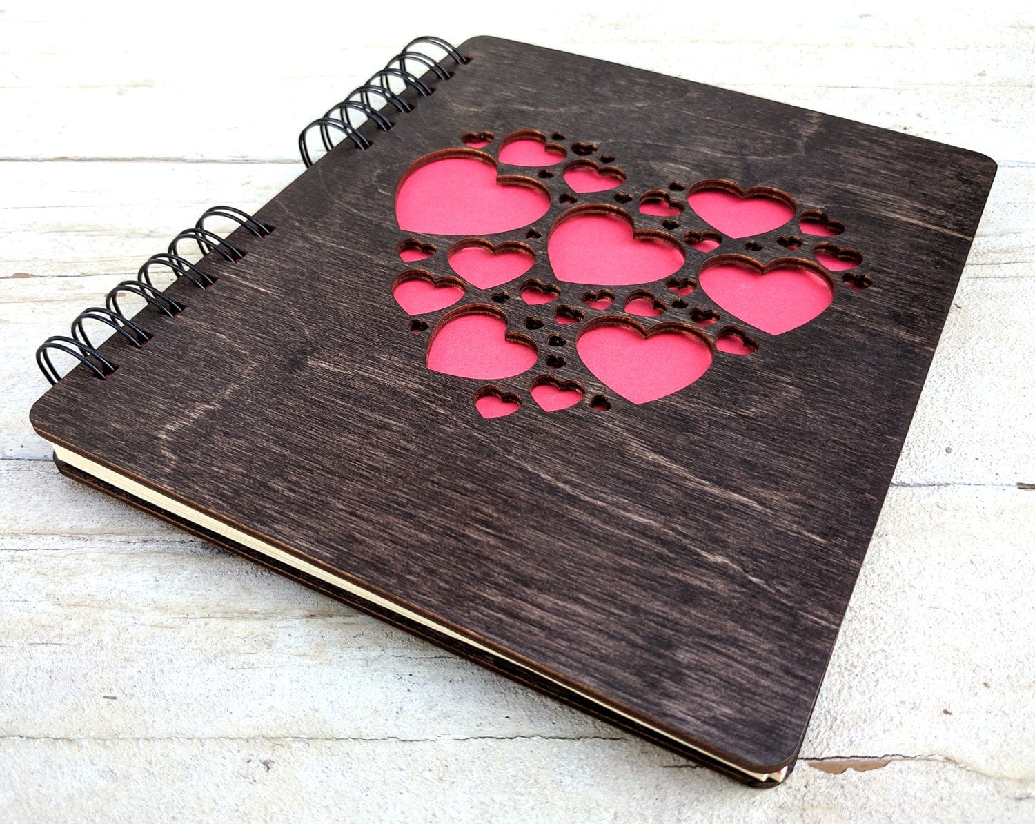 Custom Journals Heart Cutout | Journal