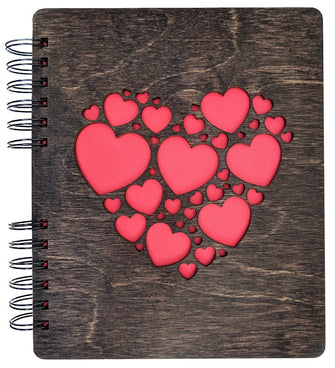 Custom Journals Heart Cutout | Journal
