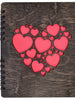 Custom Journals Heart Cutout | Journal