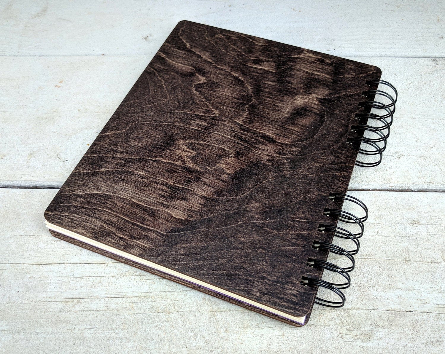 Custom Journals Unicorn Journal for Girls Boys Cocoa Wooden Notebook for Women Men Travel School Writting Sketchbook Graduation Teen Birthday Diary Gift